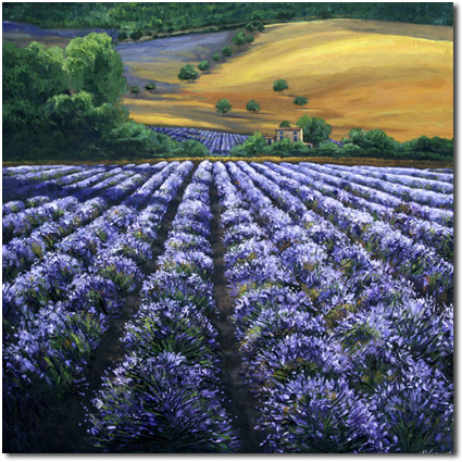 Giclee Summer In Provence