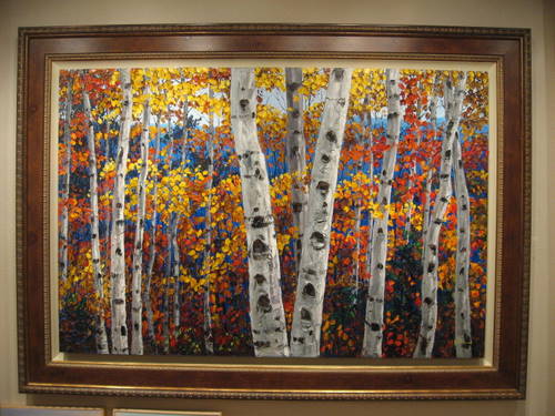 Aspen Confetti Framed