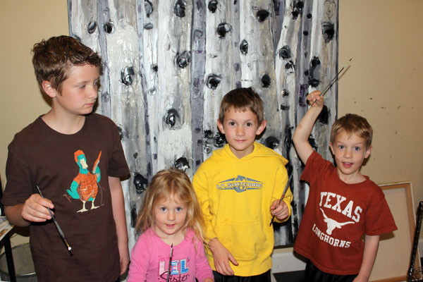 Family Tree Kids Signing