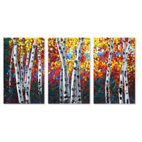 Canadian Confetti Triptych