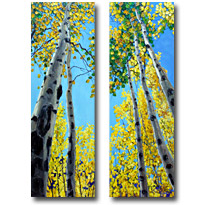 Skyward Diptych