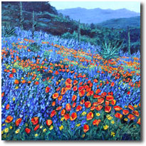 Bluebonnets And Buttercups 205px.
