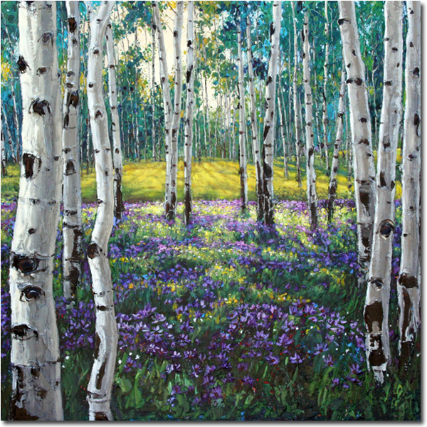 Meadow Of Amethyst Square