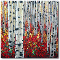 Aspens And Rubies