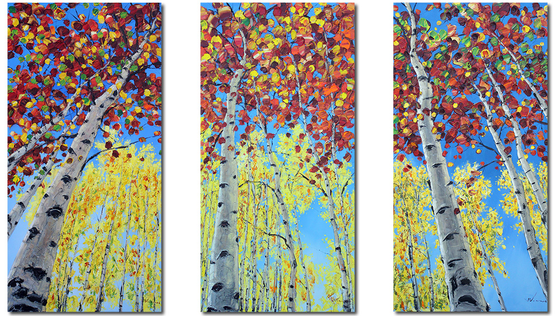 High Dreams Triptych Spacing