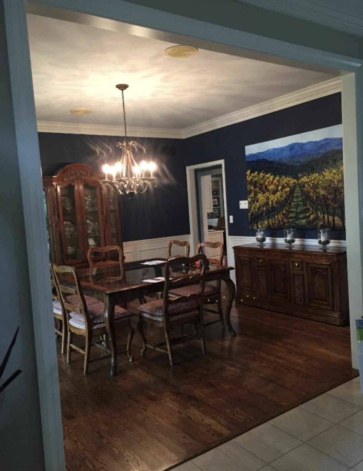 Mimi's Vineyard in a collector's home