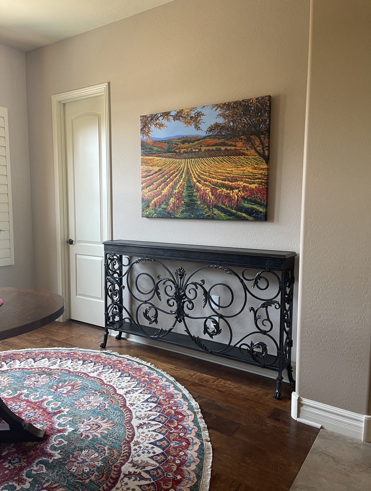 Vineyard Dreams in a collector's home