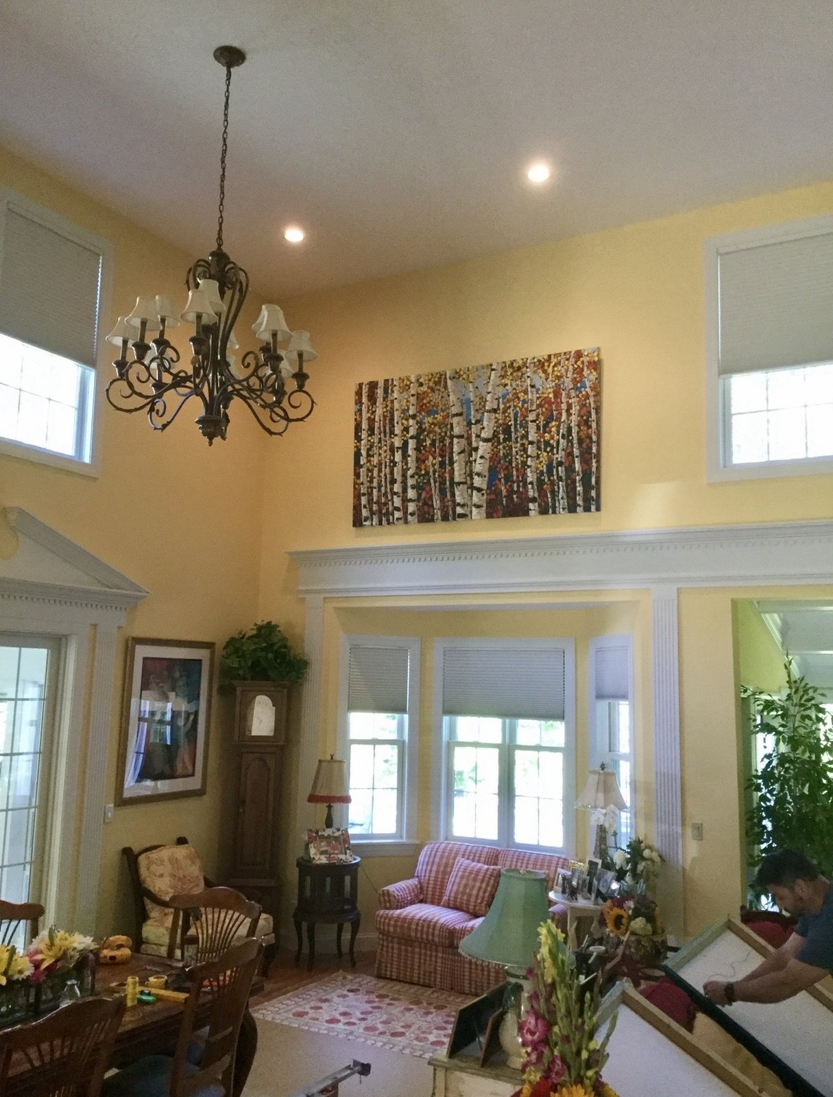 Fall Orchestra in a collector's home