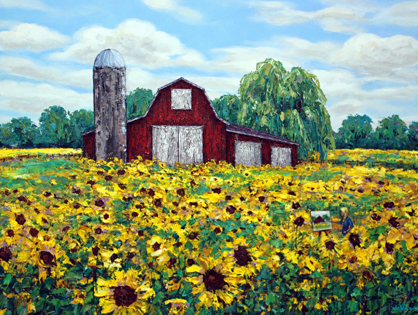 Tommy's Sunflowers