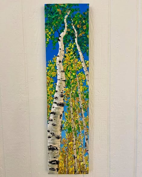 Skyward Fall Diptych