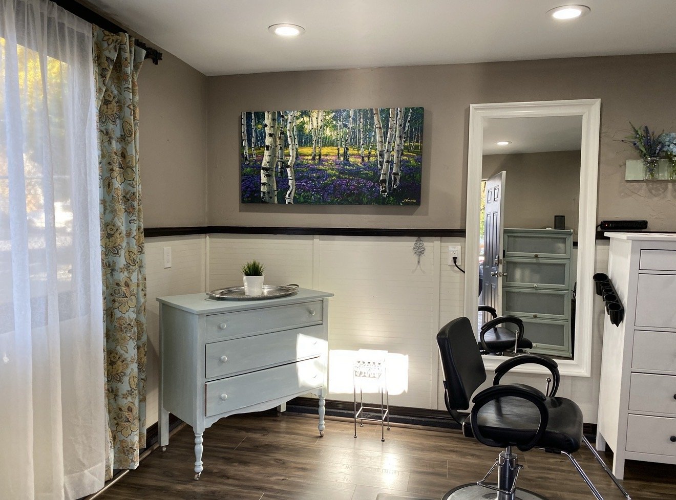 Meadow of Amethyst in a collector's home