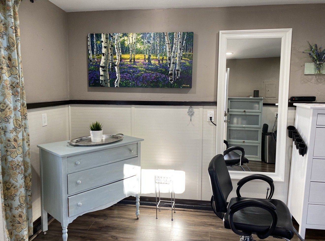 Meadow of Amethyst in a collector's home