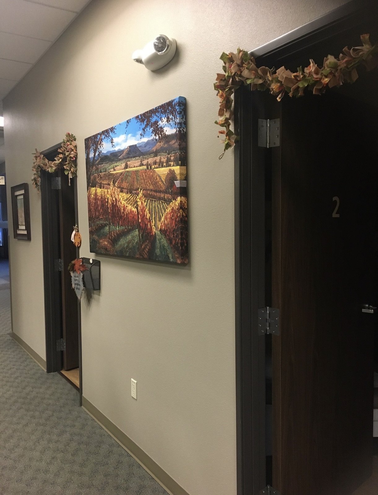 Autumn in the Rogue Valley in a collector's home