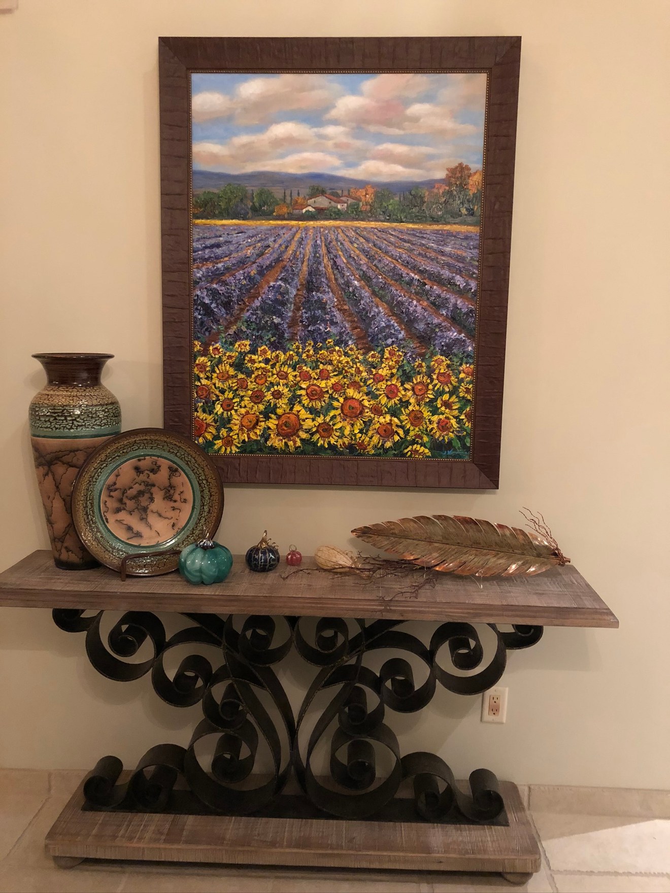 Fields of Purple and Gold