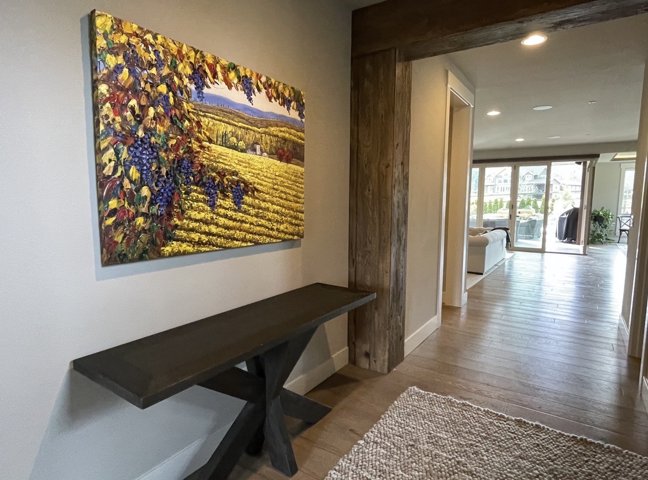 The Harvest in a collector's home