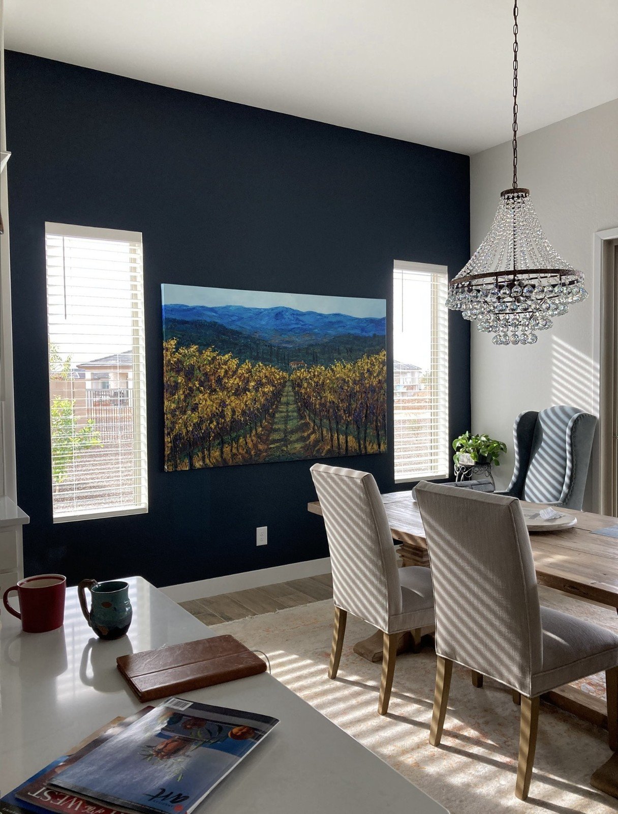 Mimi's Vineyard in a collector's home