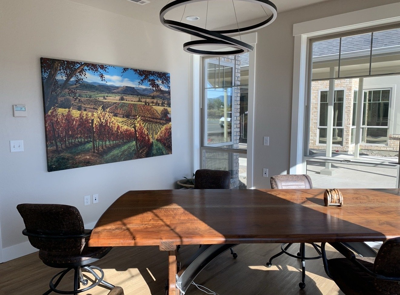 Autumn in the Rogue Valley in a collector's home