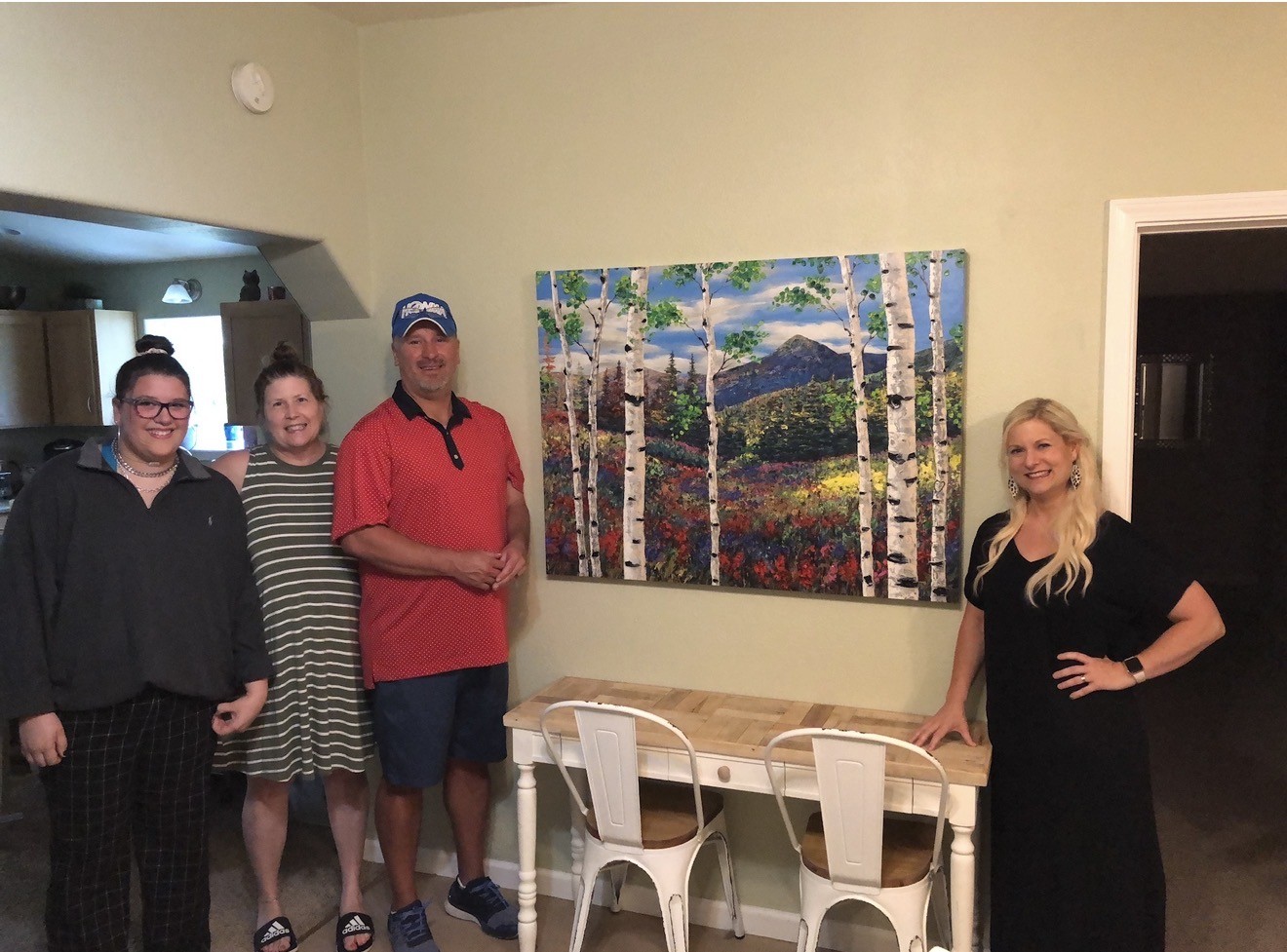 Nature's Journey in a collector's home