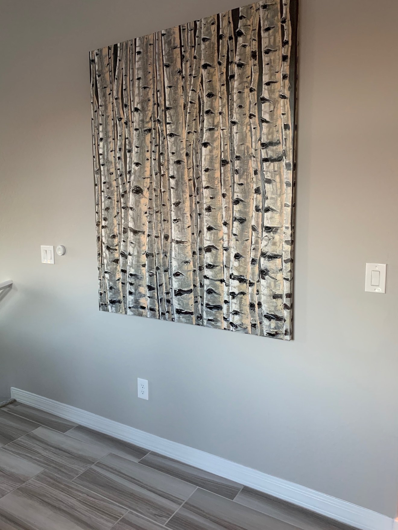 Pewter Aspens