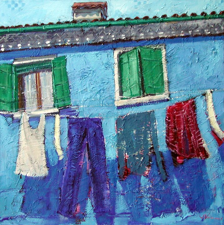 Clothesline in Venice
