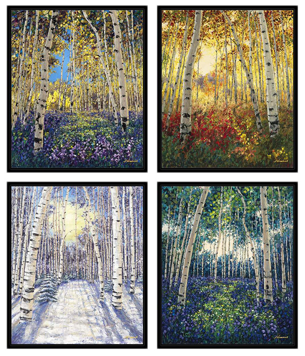 Seasons — fine art giclée print by Jennifer Vranes