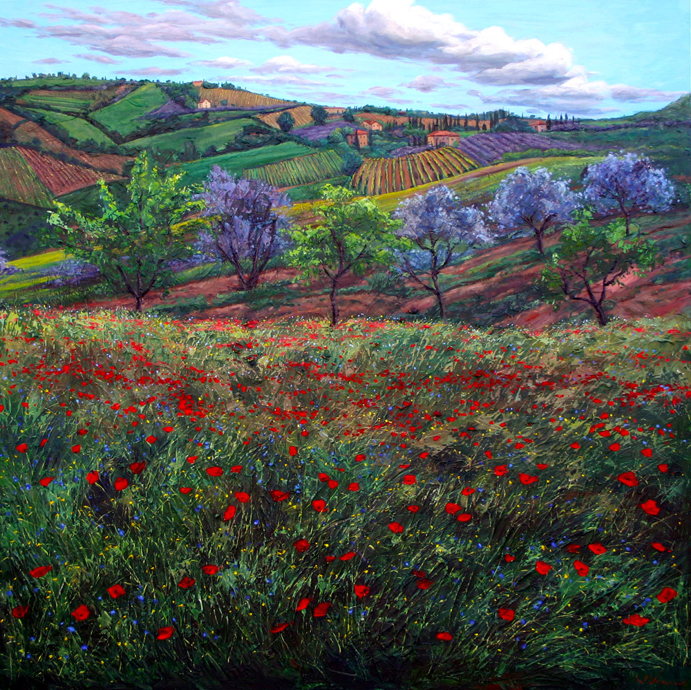 Outside San Gimignano — fine art giclée print by Jennifer Vranes