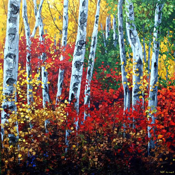 Autumn's Paintbrush — fine art giclée print by Jennifer Vranes