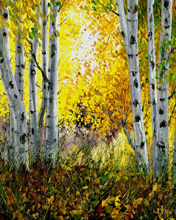 Golden Sunrise — fine art giclée print by Jennifer Vranes
