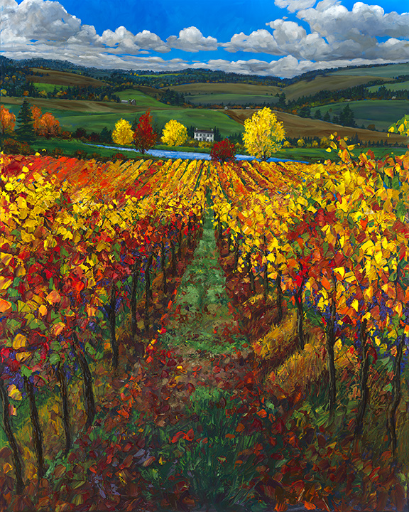 Autumn Harvest — fine art giclée print by Jennifer Vranes