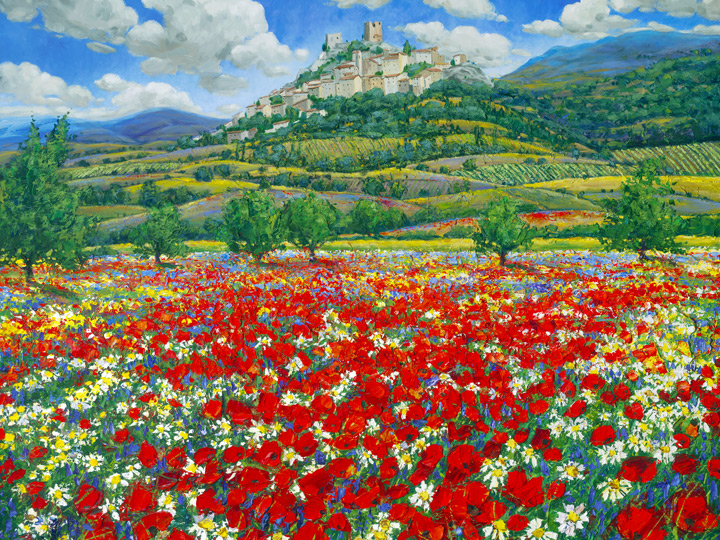 Colors of Italy — fine art giclée print by Jennifer Vranes