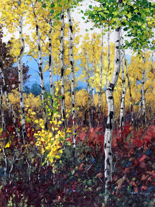 Lovely Fall — fine art giclée print by Jennifer Vranes