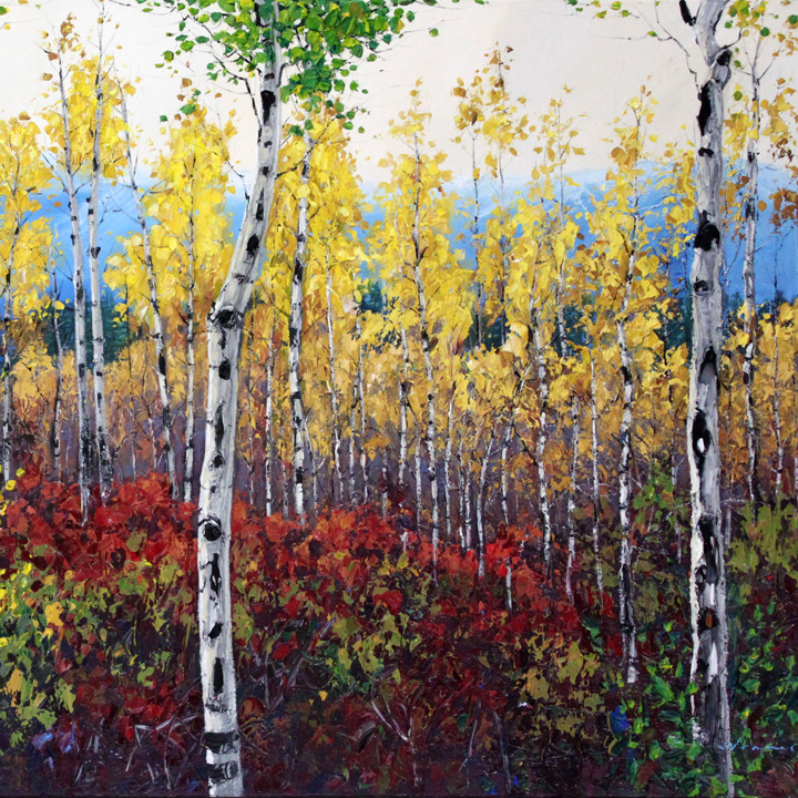 Fall Melody — fine art giclée print by Jennifer Vranes