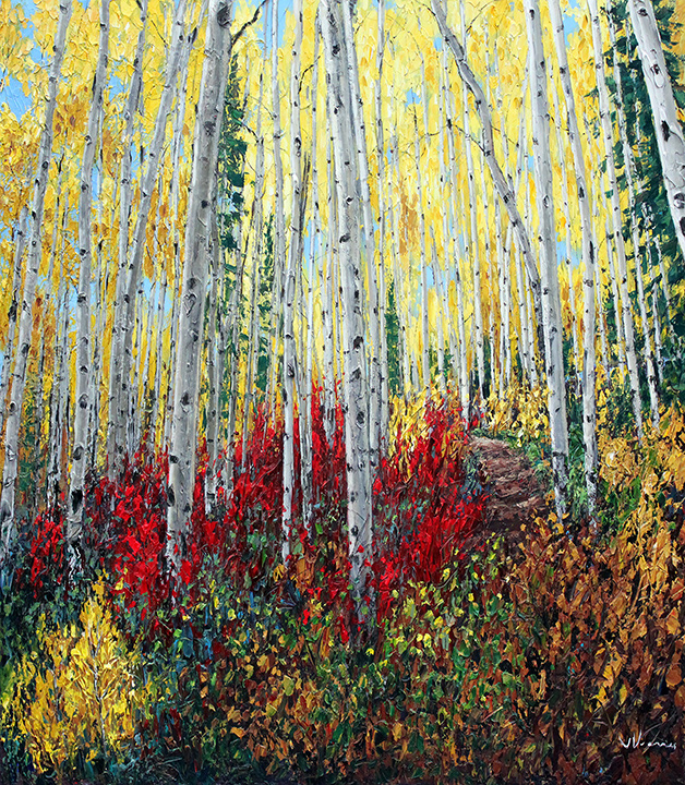 Autumn Sunrise — fine art giclée print by Jennifer Vranes