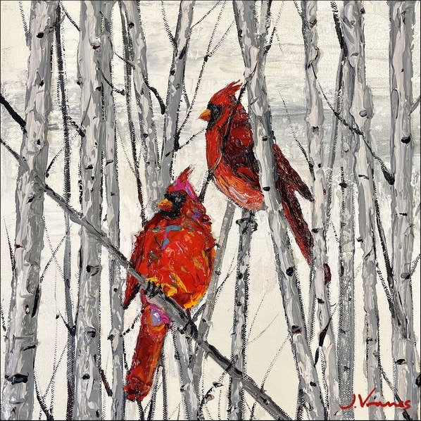 Christmas Cardinals