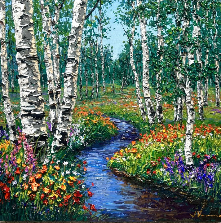 Enchanted Aspen Stream