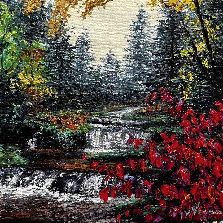 Festive Waterfall