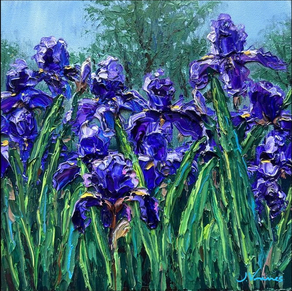 Purple Irises