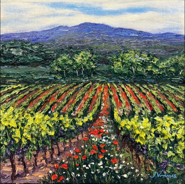 Vineyards in Bloom