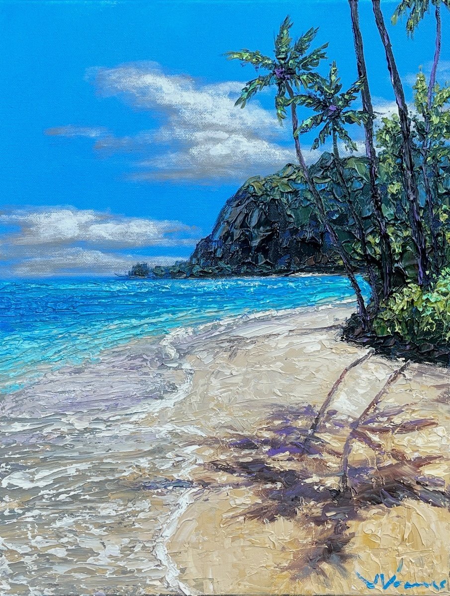 Beach Vacation — original painting by Jennifer Vranes