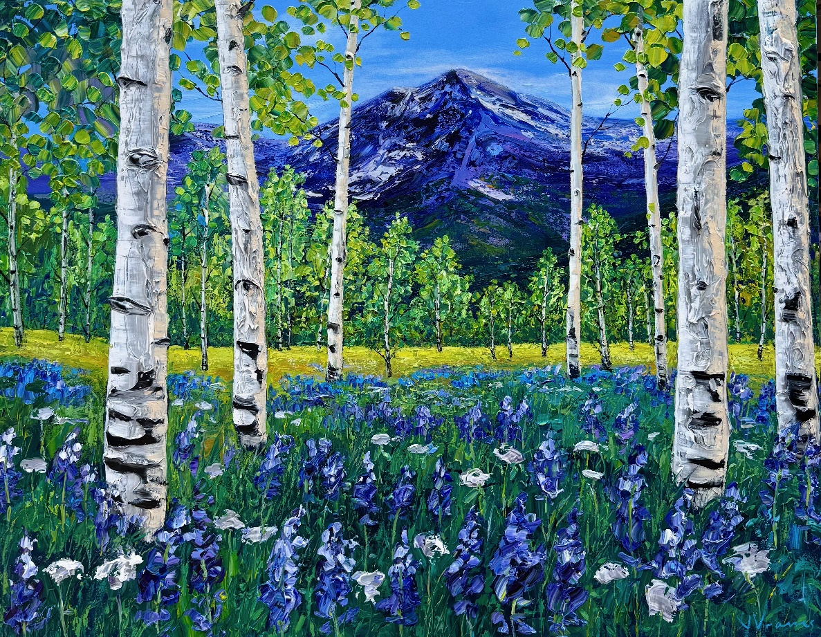 Mountain Memory II — original painting by Jennifer Vranes