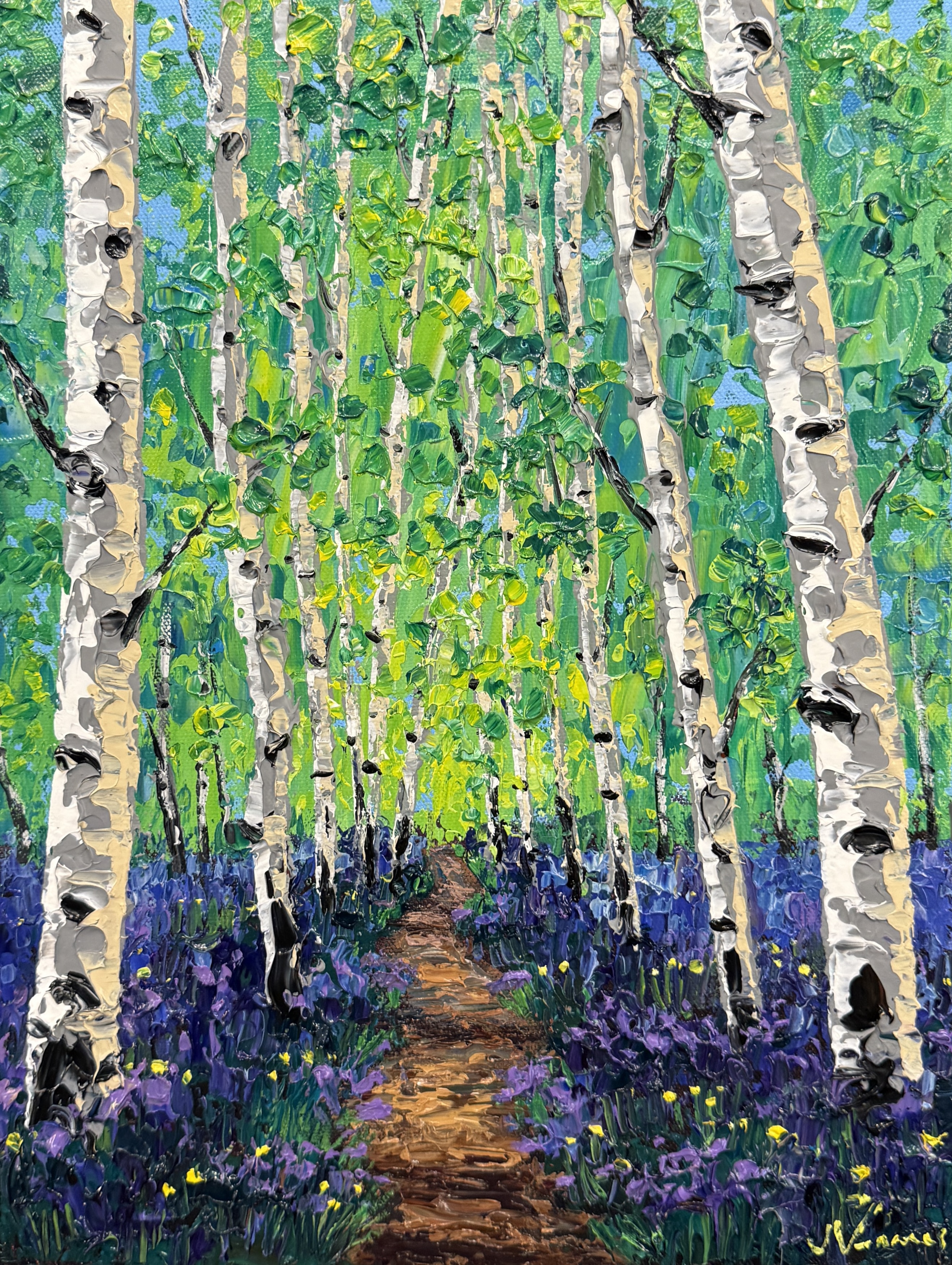 Spring — original painting by Jennifer Vranes